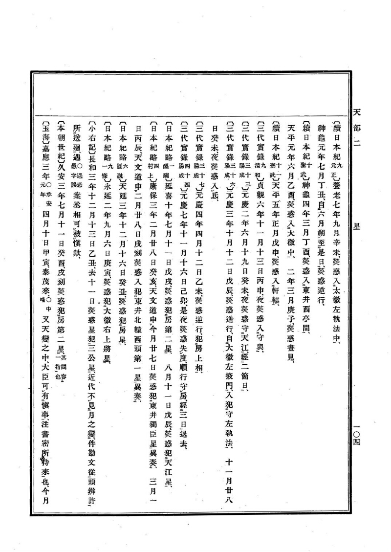 古事類苑 [1] 天部 - ページ 104